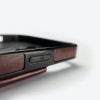 IPhone11/12 Pro Max/Pro/mini系列-環保人工皮革紋手機殼-雙扣背蓋含卡夾收納