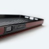 IPhone13 Pro Max/Pro/mini系列-環保人工皮革紋手機殼-雙扣式背蓋含卡夾收納空間