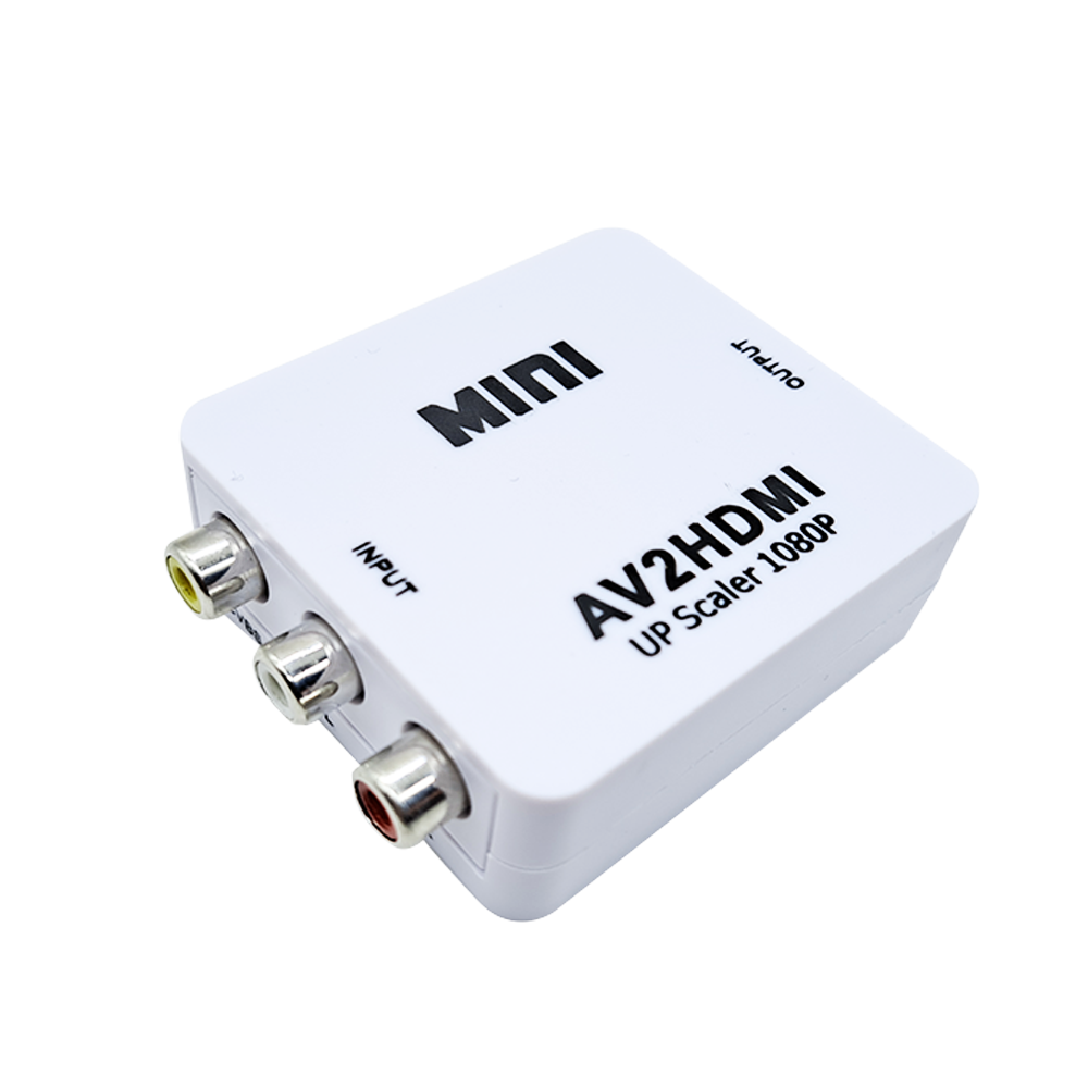 AV訊號轉HDMI轉接盒-1080P版